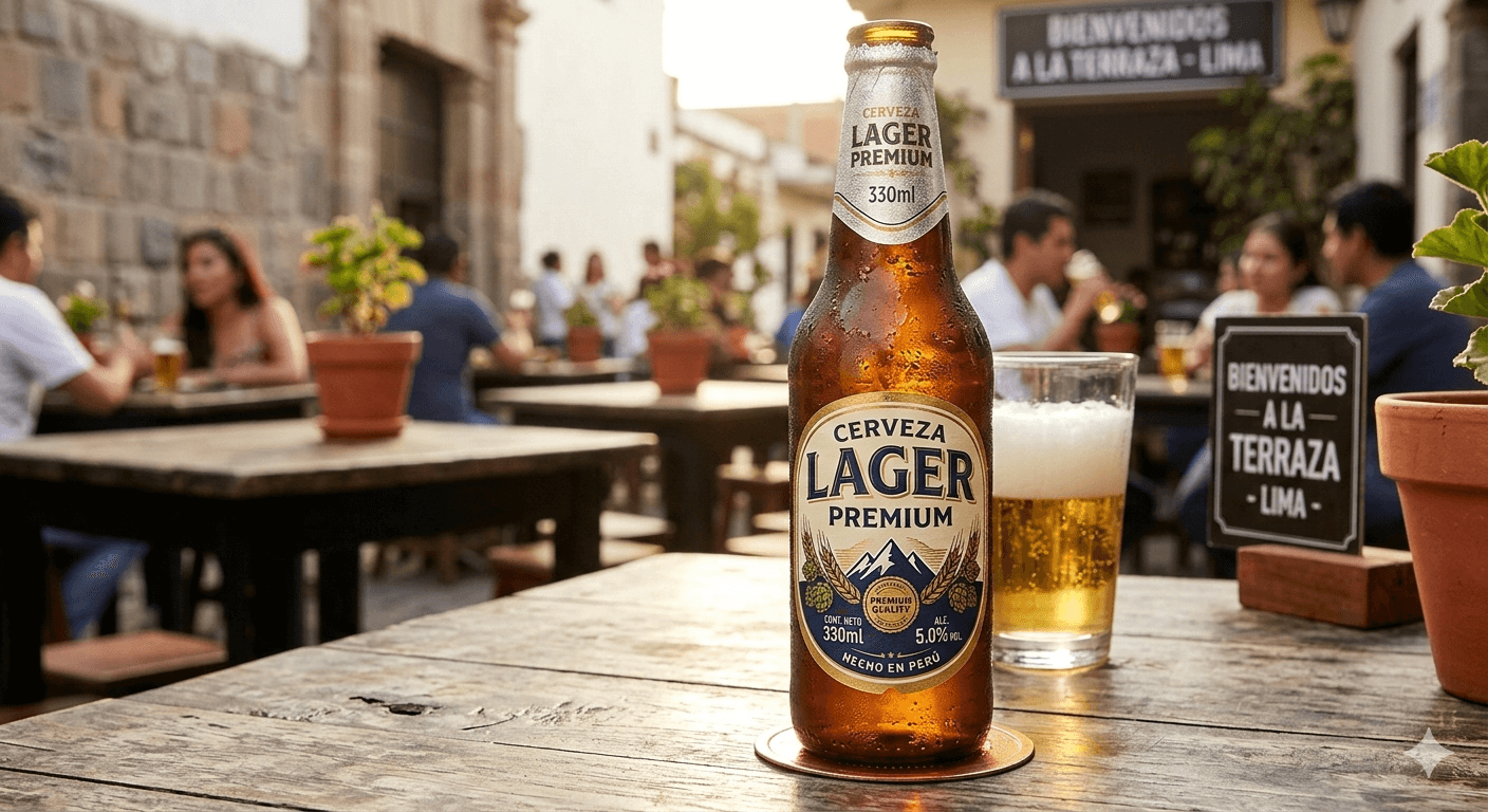 Cerveza Lager Premium 330ml